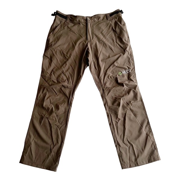 HECS StealthScreen Adventure Safari Mens 2XL Pants Brown Side Adjusters NWT - Picture 1 of 12